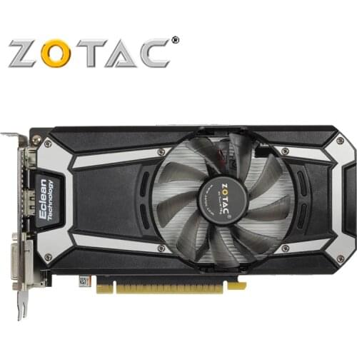 ZOTAC GTX 750 1GB Video Card 128Bit GDDR5 Graphics Cards GPU Map for NVIDIA GeForce GTX750-1GB GTX750 1GD5 Thunder Edition PCI-E