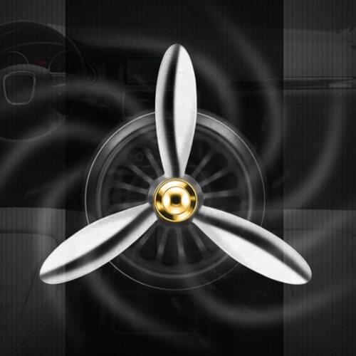1 Pcs Car Outlet Diffuser Aromatherapy Propeller Air Freshener Vent Clip Solid Perfume Car Fragrance Scent Aroma Smell
