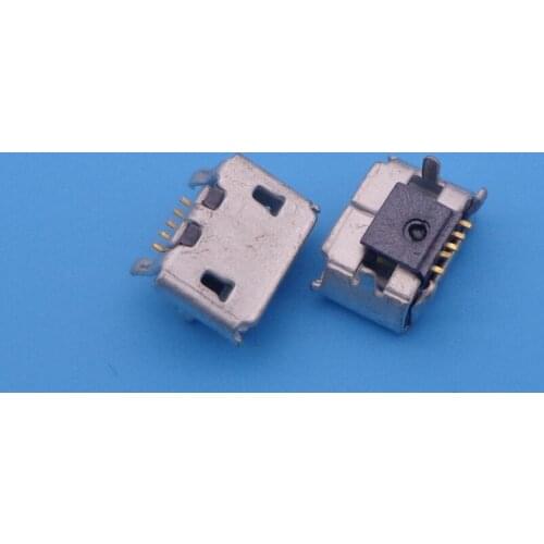 100PCS charging port micro mini usb connector jack socket For blackberry 9100 9105 9860 9850 9670 replacement dock plug 5 pin