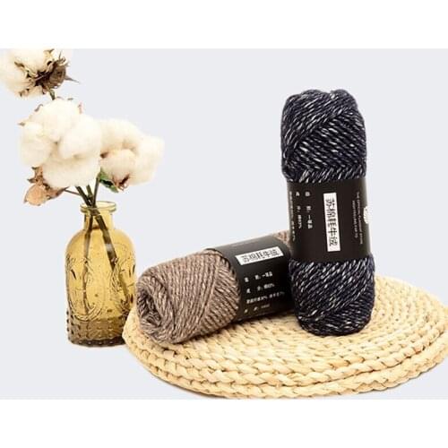 300g High Quality Thick Cotton Yarn For Hand Knitting Needles Alpaca Wool Crochet Needlework Knitted Thread Yarn Scarf Sweater