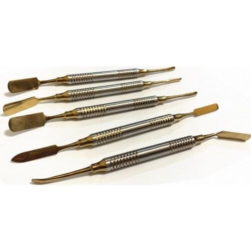 5Piece Dental Implant Periosteal Elevator Separator Reflecting Retractor Peristeel Splitter Tool Oral Surgery Tool Double End