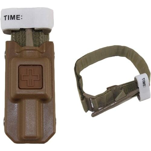 Hunting EMT Tourniquet Pouch Case Molle Fast Hemostasis Belt Carrier Pouch Box Aid Medical Emergency For Exploration Survival