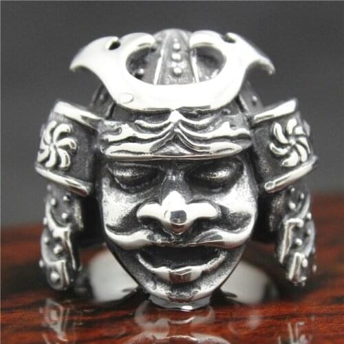 Top Sales Mens 316L Stainless Steel Indians The Ancients King Ring