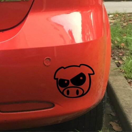 Cartoon Car Decals - Cool JDM Pig Vinyl Car Sticker For Car /Motorcycle Decor
