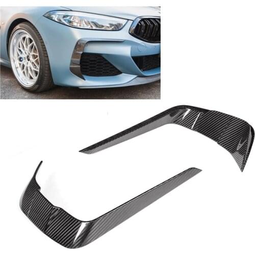 New Arrival 2020+ Dry Carbon Fiber 100% Upper Front Bumper Splitter for BMW 8 Series G14 G15 G16