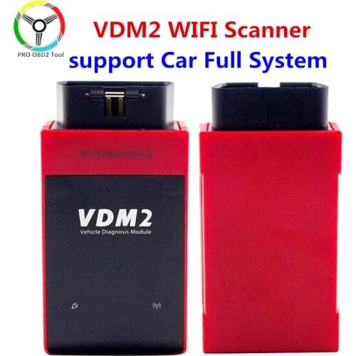 New arrival Multi-Language Newest Wifi UCANDAS VDM2 full systems Auto Diagnostic Scanner for Android VDM II Update Online