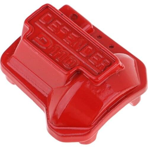CNC Machined Aluminum Axle Diff Gear Cover for TRAXXAS 4 -4 1/10 RC Rock Crawler, Red