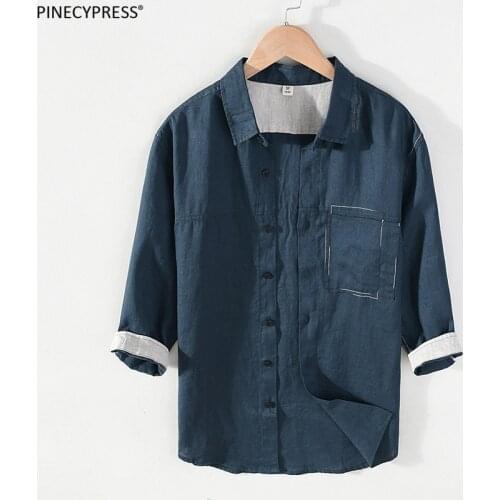 Pinecypress Men's Beach (Hawaiian) Shirts