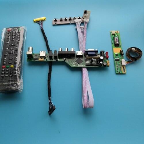 For LP141WX3-TLA5 30pin Controller Board VGA 1 lamps 14.1" Digital Signal Interface Module USB Resolution TV AV 1280X800