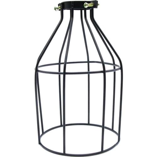 Pendant Light Shade Retro Style Industrial Metal Bird Basket Cage Light Cover