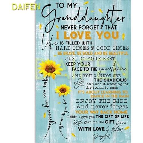 Full Square Diamond mosaic Sunflower Blackboard Full Round Diamond painting Sunflower 5DDIY Diamond embroidery Cross stitch rose