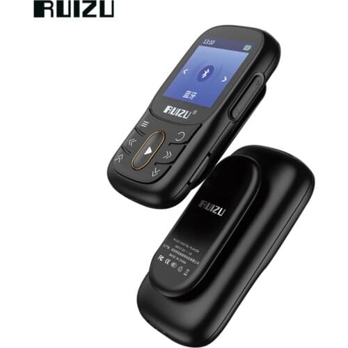 RUIZU X16 original Ultrathin MP3 Player with 8GB storage and 1.9 Inch Touch creen can Pedo Meter, pk RUIZU X06 x02 x50 x18
