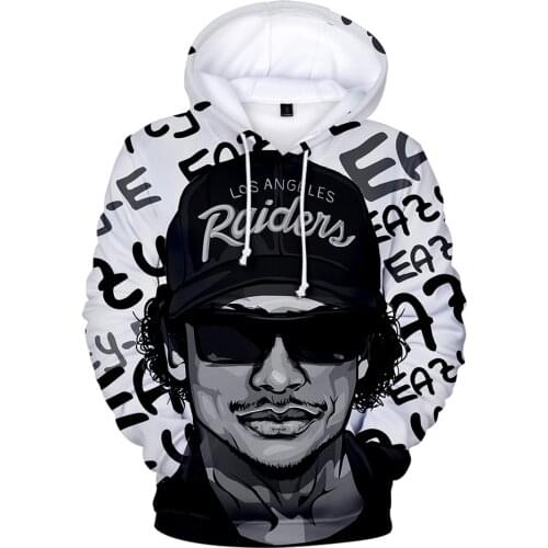 Gangsta Rap Eazy E 3D Hoodies Men Women Sweatshirts Harajuku Hoodie Pullovers Print 3D Hip Hop Hoodies Men Clothing Dropshipping