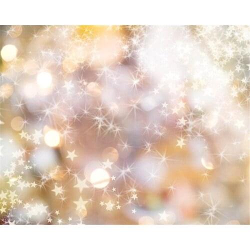 Thin Vinyl Photography Backdrop 5x7 Shiny Halo Bright Stars Light For Photo Shoots Camera Wedding Background For Photo Studio