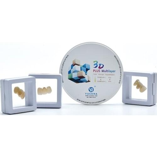 Yucera 95*14 мм открытая система стоматологические блоки из диоксида циркония CADCAM стоматологический керамический блок