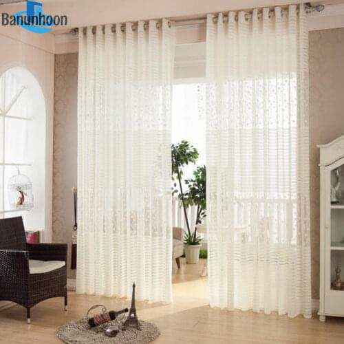 Luxury Design Gray Coffee Semi-blackout Tulle Nice Curtains For Living Room Bedroom Window Treatments