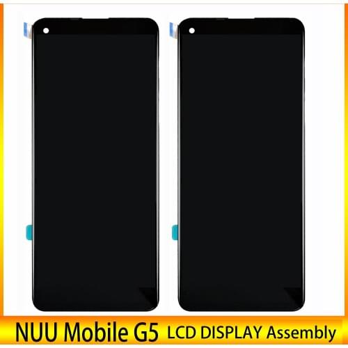 100% Original Working Glass Panel LCD Display Touch Screen Digitizer Assembly Sensor For NUU Mobile G5 S6501L Pantalla