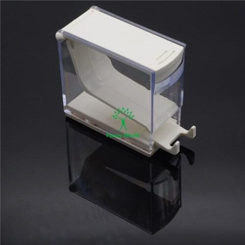 2Pcs DENTAL Cotton Roll Dispenser Holder Organizer Dental Equipment White