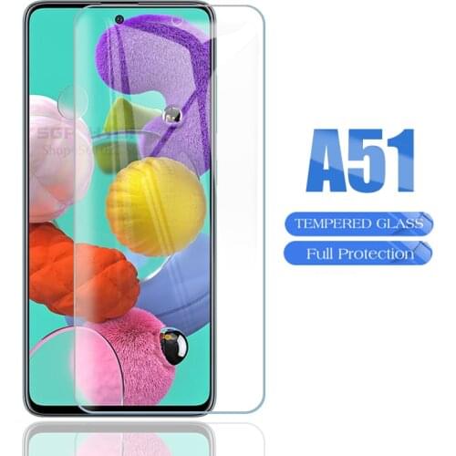A51 Tempered Glass For Samsung Galaxy A51 A71 A 51 71 Screen Protector For Sansung Galaxy A51 A71 SM-A515F Protective Glas Cover