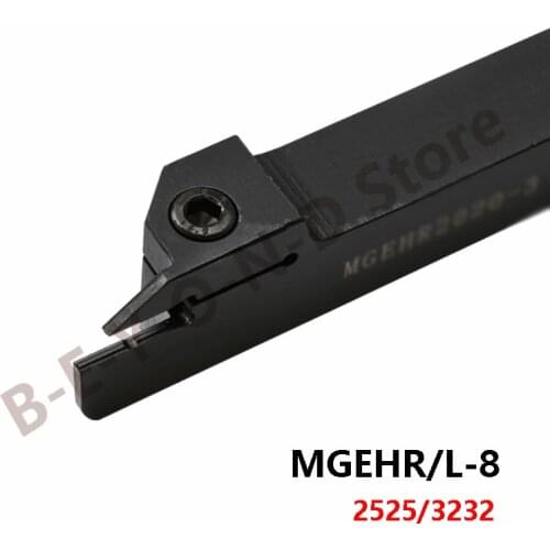 BEYOND 8mm MGEHR MGEHL2525 3232 MGEHR2525-8 MGEHL2525-8 MGEHR3232-8 MGEHL3232-8 Slotting Grooving Turning Lathe Tool Holder