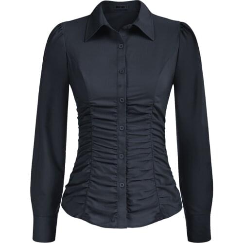 Grace Karin Women's Ruffle Shirts