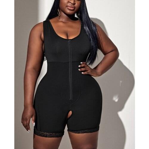 Seamless High Compression Skims Shapewear Faja Colombiana Reductora Mujer Body Shapers Women Bodysuit Tummy Trainer