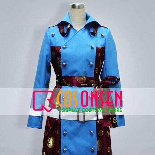 COSPLAYONSEN Hakuouki Shinsengumi Kitan Chikage Kazama Cosplay Costume Western Style Long Coat
