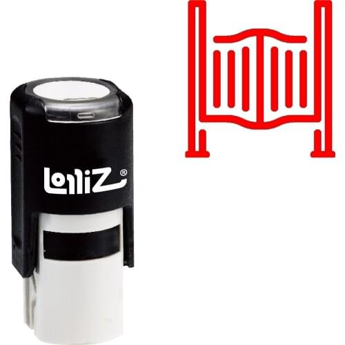 LolliZ Door Self-Inking Rubber Stamp - Modern Symbol Series