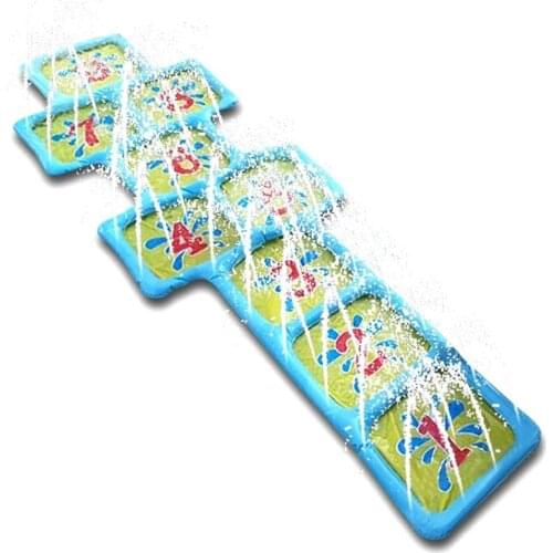 Outdoor Inflatable Sprinkler Pad Summer Water Play Mat Baby Pool Slide Board game garden Backyard Lawn Games toy children Adults