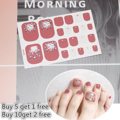 Full Cover Nail Stickers Album Nail Designs Manicure Nail Accesoires Nail Art Stickers Nail Wraps DIY Women Salon Loveliness