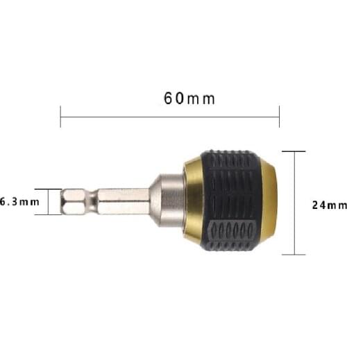 New Arrival Drill Chuck Quick Change Adapter Converter Hex Shank Impact Tool Bit For Woodworking Power Tool Accessories