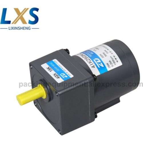 NEW ZD AC Gear Reduction Motor 4IK25RGN-C / 4GN40K Motor Speed Ratio 3-750K
