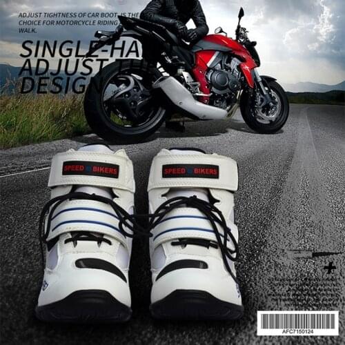 Riding Tribe Waterproof Motorcycle Boots Biker Non-slip Moto Racing Motocross Leather Shoes Offroad Riding Dirt Bike Botas Men