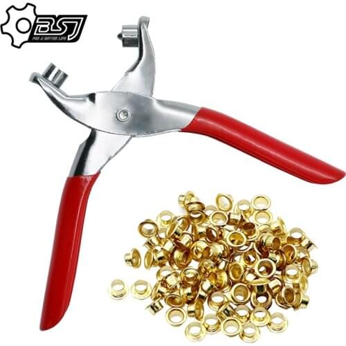 30PCS Scrapbook Eyelet and Eyelet Punch Die Tool DIY Manual Tools Kit Leather Craft Clothing Grommet Banner Wholesale 30FB5