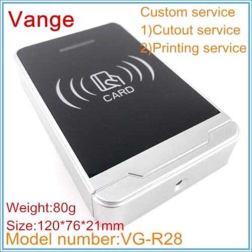 1pcs/lot access control plastic junction box housing 120*76*21mm ABS instrument enclosure case