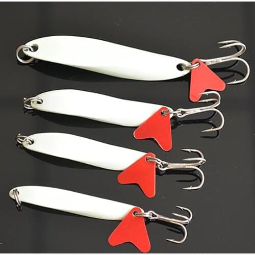 1PC Luminous 7/10/15/25g Hard Lure Metal Fishing Lure Spoon Sequin Spinner with Hooks Hard Bait For Sea lake lure Tool Wobbler