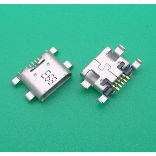 10pcs new charging port socket plug dock Mini micro usb connector for LENOVO A8-50 A5500H A5500 8" TABLET