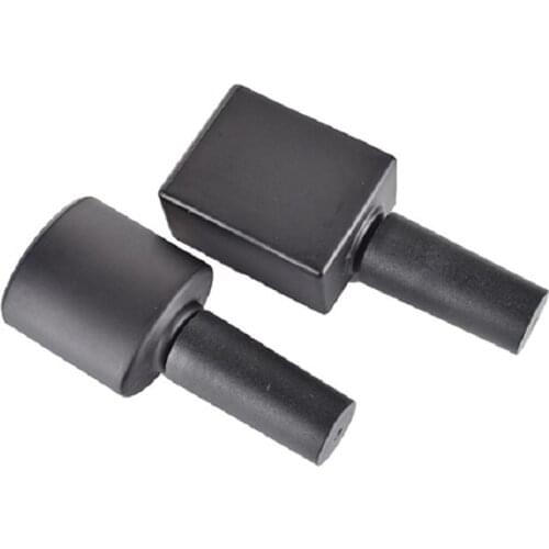 5ml 10ml Square Black Frost Glass Nail Polish Refillable Bottle with Brush 7ml 15ml Empty Round Portable Nail Enamel Vials 30pcs