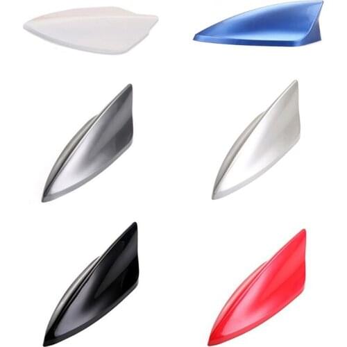 F1CF Car Modification Tool Shark Fin Antenna Mount Vehicle Roof Mounted Antenna AM FM Radio Signal Reception