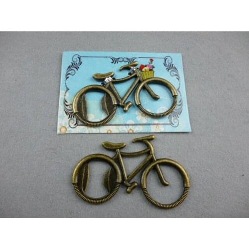 Free dhl/fedex 100PCS/LOT vintage bicycle bike shaped wine bottle opener wedding party favor guest gift present