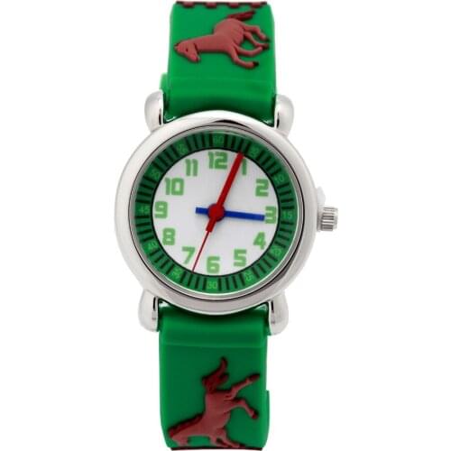 20PCS Kids Watch 3D Cartoon Watches Horse Cute Children Watches Digital watch Montre Enfant Relojes para ninos