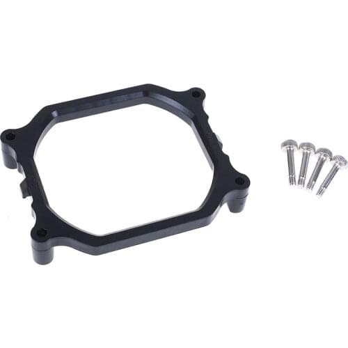 Hot Desktop CPU Cooler Fan Bracket Heatsink Holder Base For LGA2011 Socket CPU Rectangular Server board Fit For Screws