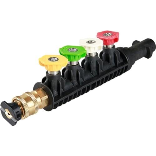 GTBL High Pressure Car Washer for Karcher K Series Washing Jet Lance with 5 Quick Spray Nozzles for Car Wash