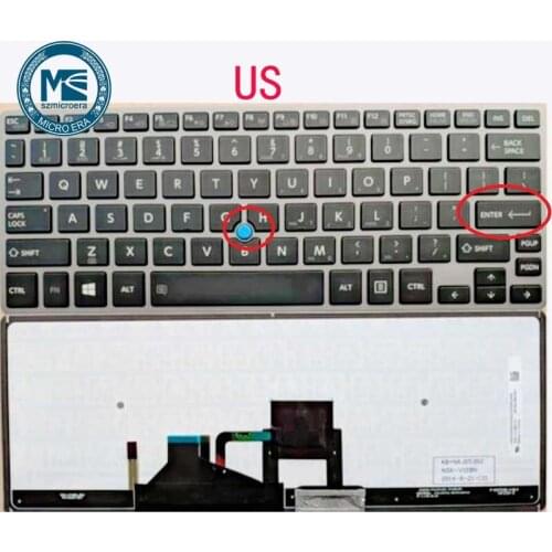 Keyboard For Toshiba Z30-A Z30-C Z30T-B Z30-B1320 US layout backlight keyboard