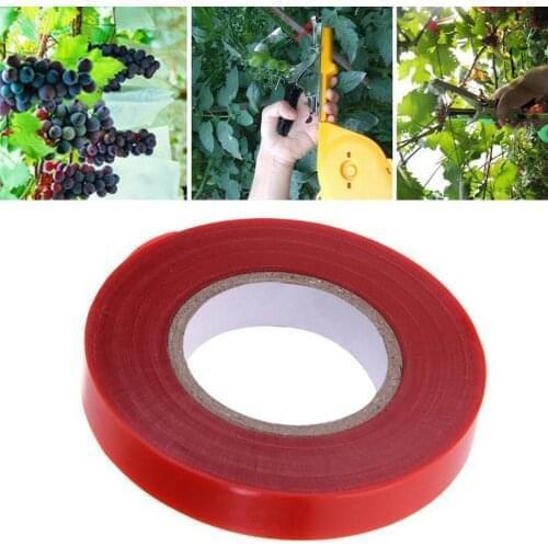 20PCS Ribbon Strecth Tape Tools Garden Plant Trunk Connect Stem Hand tying Stake Fruit Tree Link Tapener Bind Strap Branch Tool