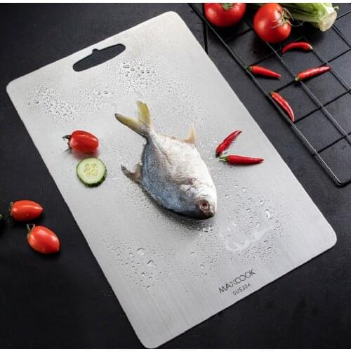 Stainless Steel Chopping Board - Waterproof, Oil Proof, No Cracking