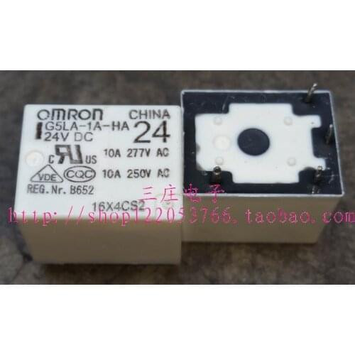 Relay G5LA-1A-HA T73-1A-24V