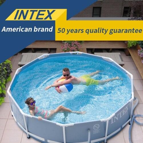 INTEX Family pool thickening fish pond commercial pool Bracket Swimming pools Childrens play playground send gifts
