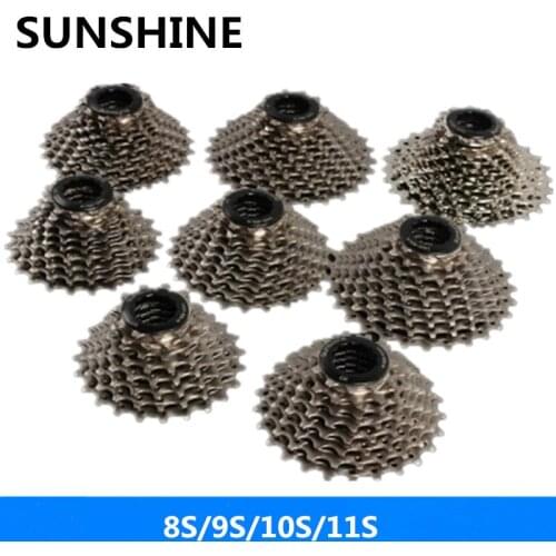 ¿Sol calidad duradera/bici de carretera/8S montaña/9S/10S / 11S tarjeta volante compatible con SHIMAN0/sunrace