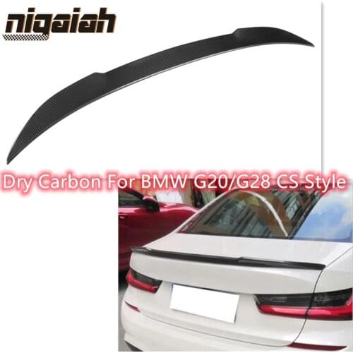 Dry Carbon Fiber CS Style Spoiler for BMW New 3 Series G20 Sedan & M3 G80 2020-2021